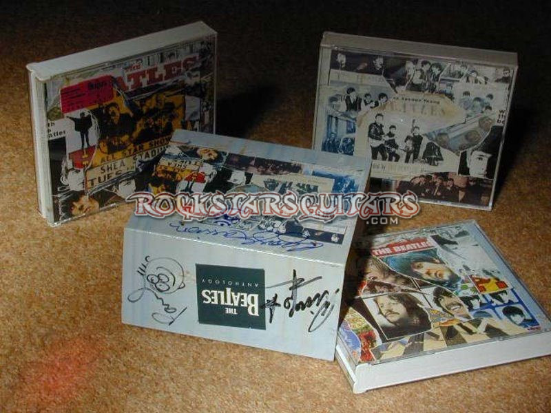 The Beatles Anthology Signed CD Box Set - Rock Stars Guitars