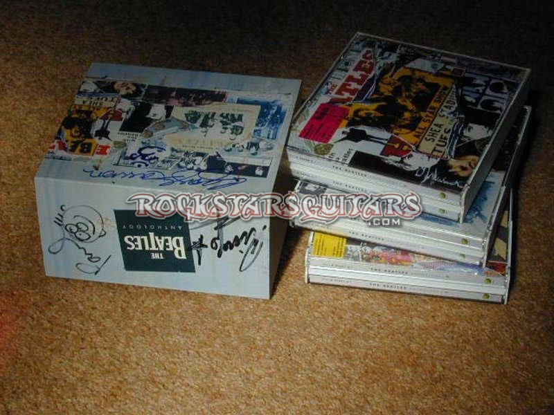 The Beatles Anthology Signed CD Box Set - Rock Stars Guitars